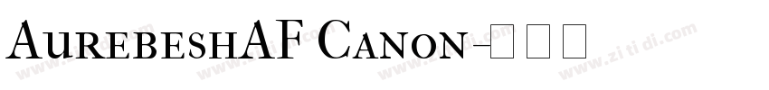AurebeshAF Canon字体转换